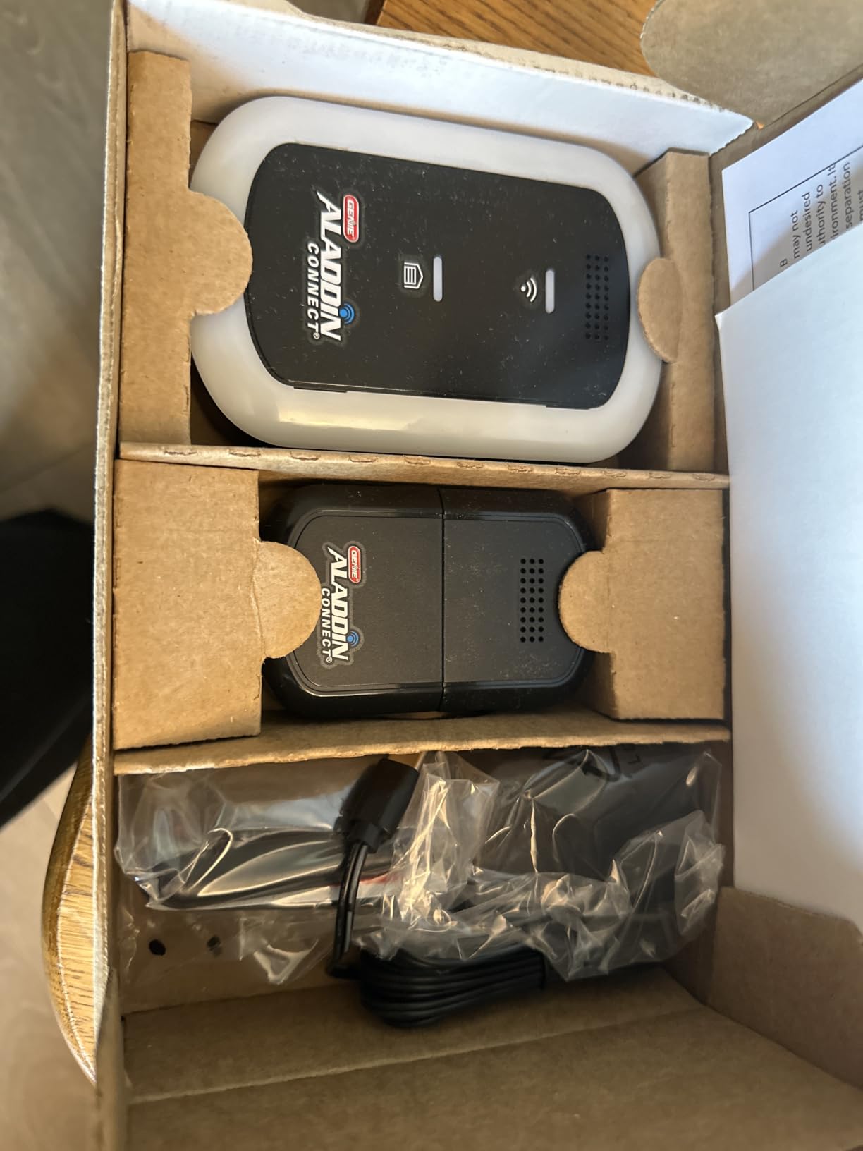 Genie Aladdin Connect Smart Garage Door Controller, Single Door Kit ALKT2-R customer photo 2