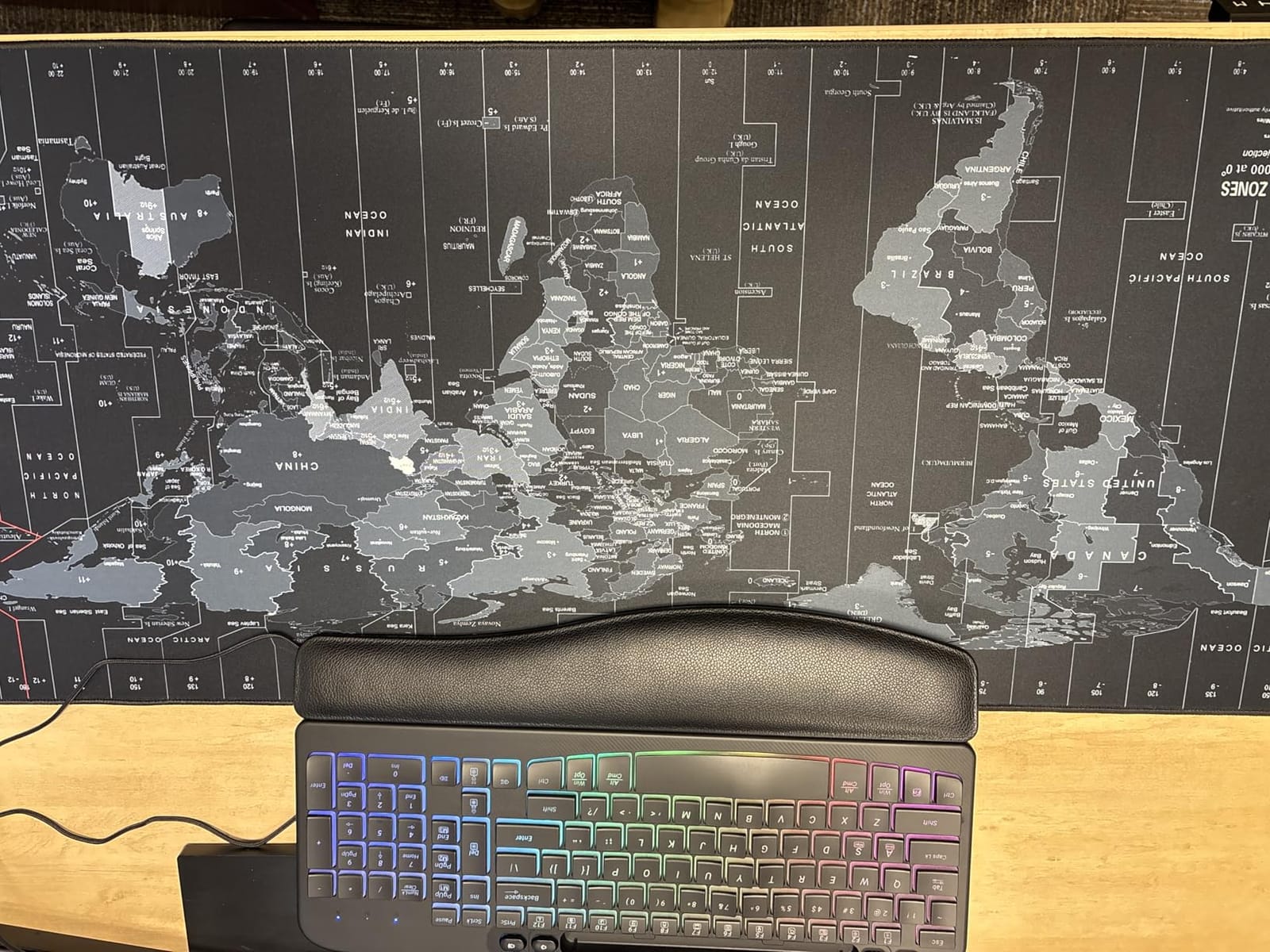 JIALONG Extended Gaming Mouse Pad Keyboard Desk Mat for Gaming & Office customer photo 1