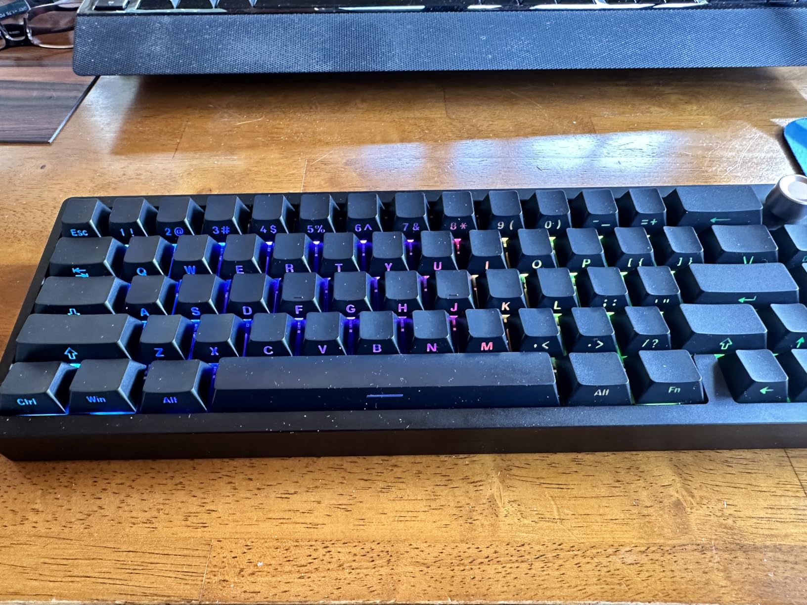 dagaladoo Shine Through keycaps Set, Double Shot PBT keycaps Gradient | Side Print keyboard keycaps, OEM Profile custom Key caps for Mechanical Keyboards 60% 65% 75% 100% TKL Layout, Matcha Green customer photo 1