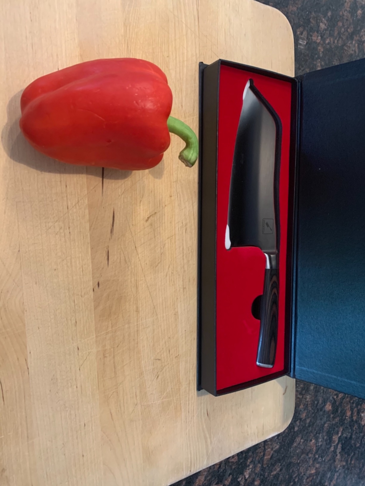 imarku 8 Inch Fillet Knife, Japanese High Carbon Stainless Steel | Razor Sharp Boning Knife, Professional Filet Knife for Precision Meat Deboning Fish Fillting, Ergonomic Pakkawood Handle customer photo 1