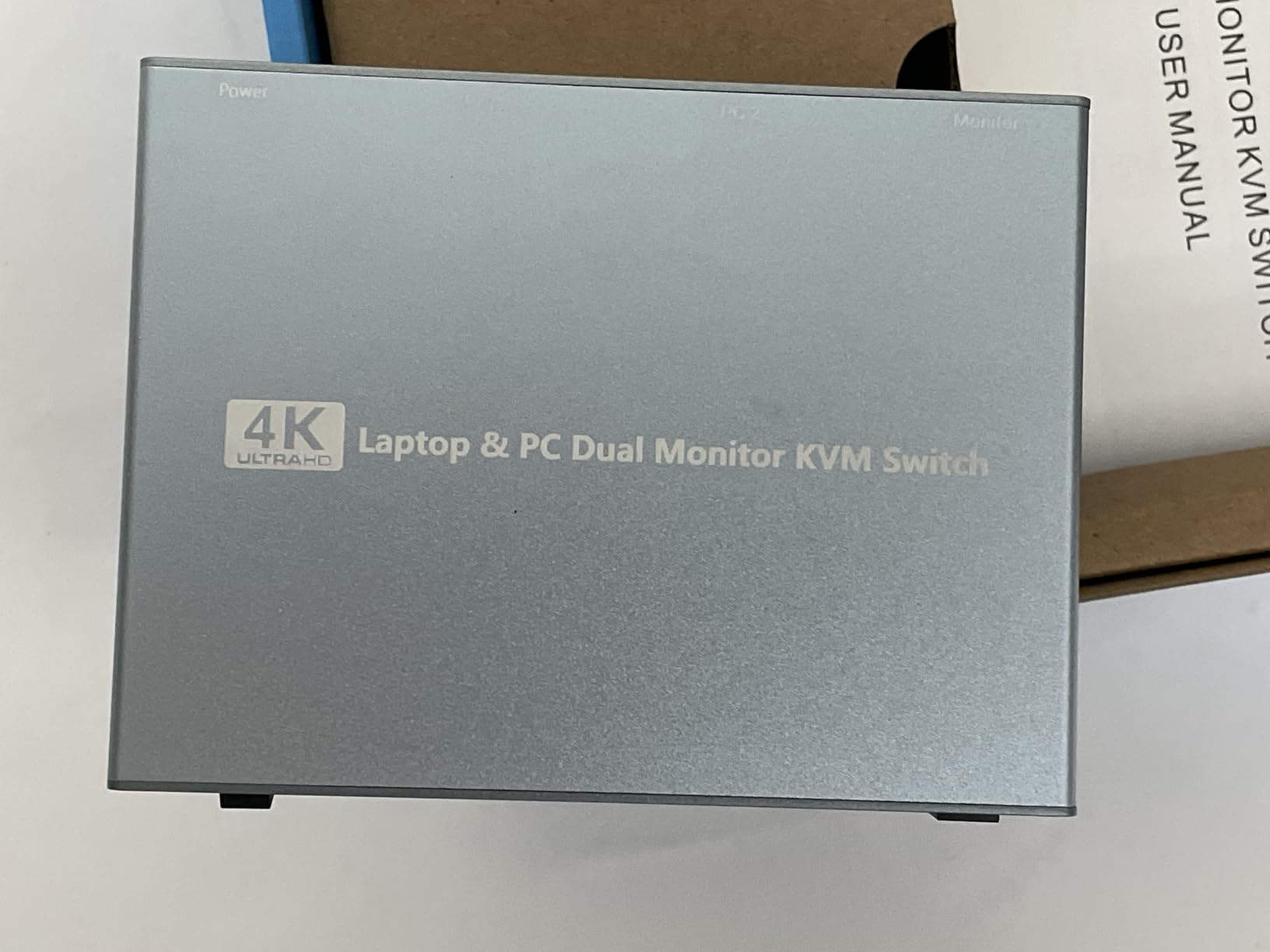 USB C & Dual HDMI KVM Switch 2 Monitors Laptop & Desktop Docking Station customer photo 2