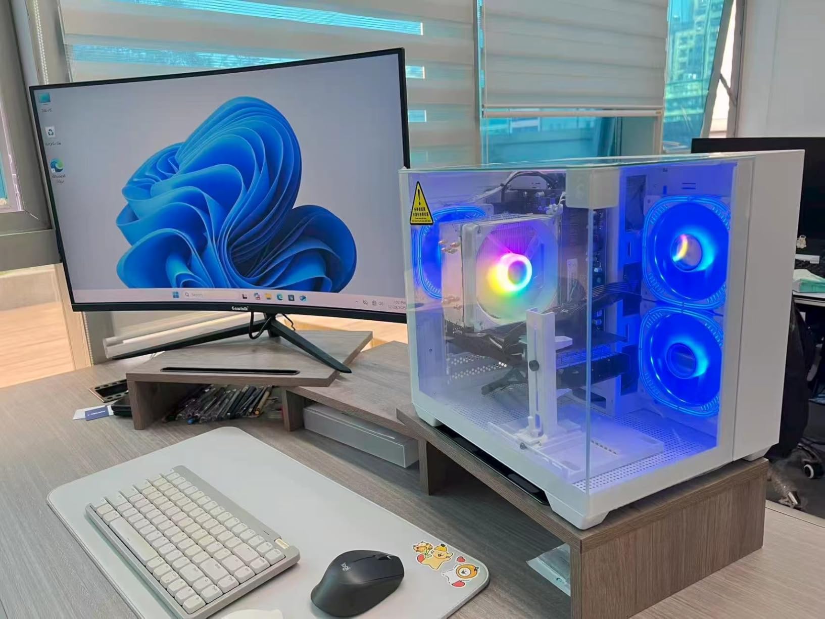 Gaming PC Desktop Computer, GeForce RTX 3050 8GB GDDR6, Ryzen 7 4700LE customer photo 1
