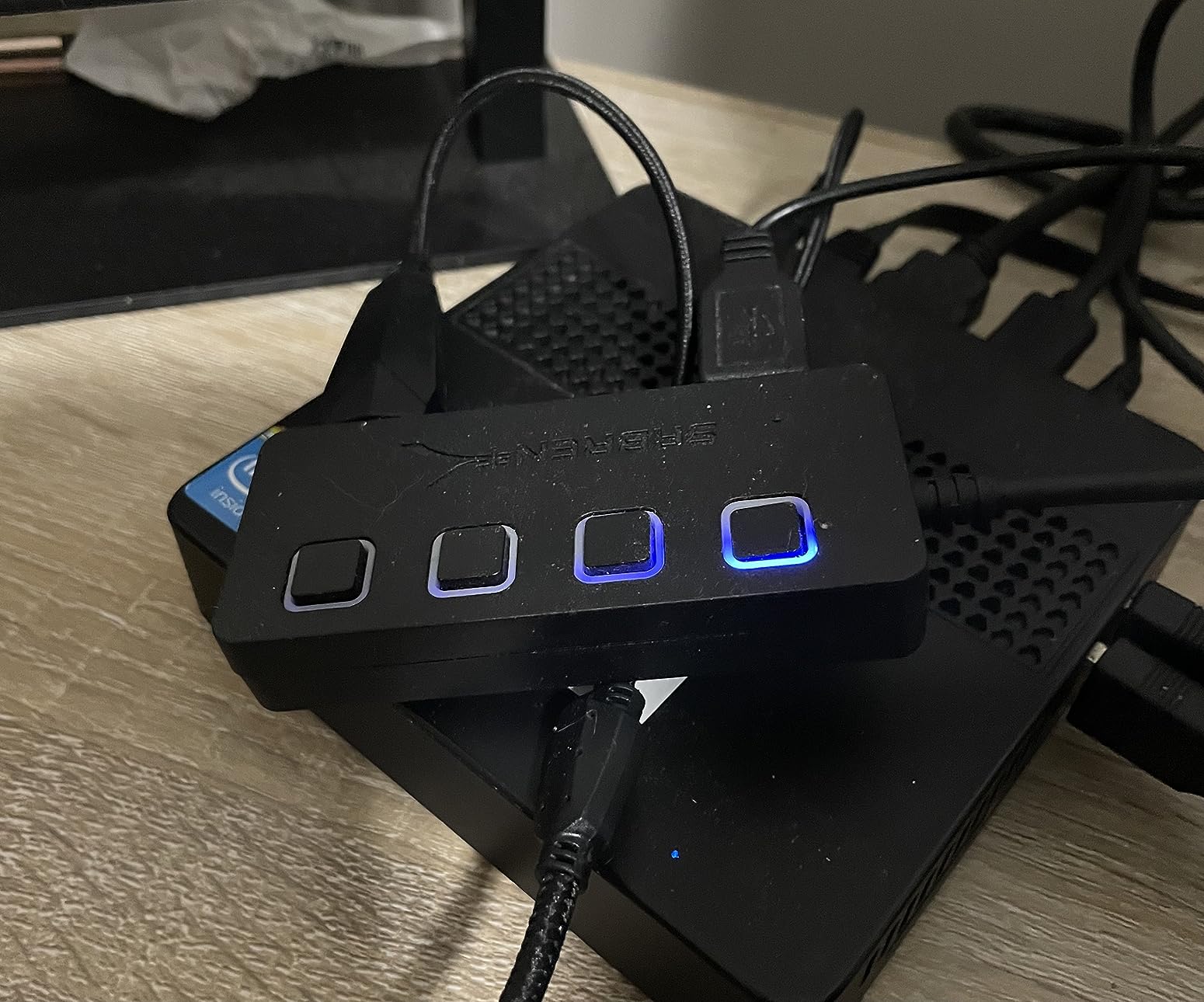 BENGOO G1 60H Wireless Gaming Headset with RGB Lights & Mic for PS5 PS4 PC customer photo 1