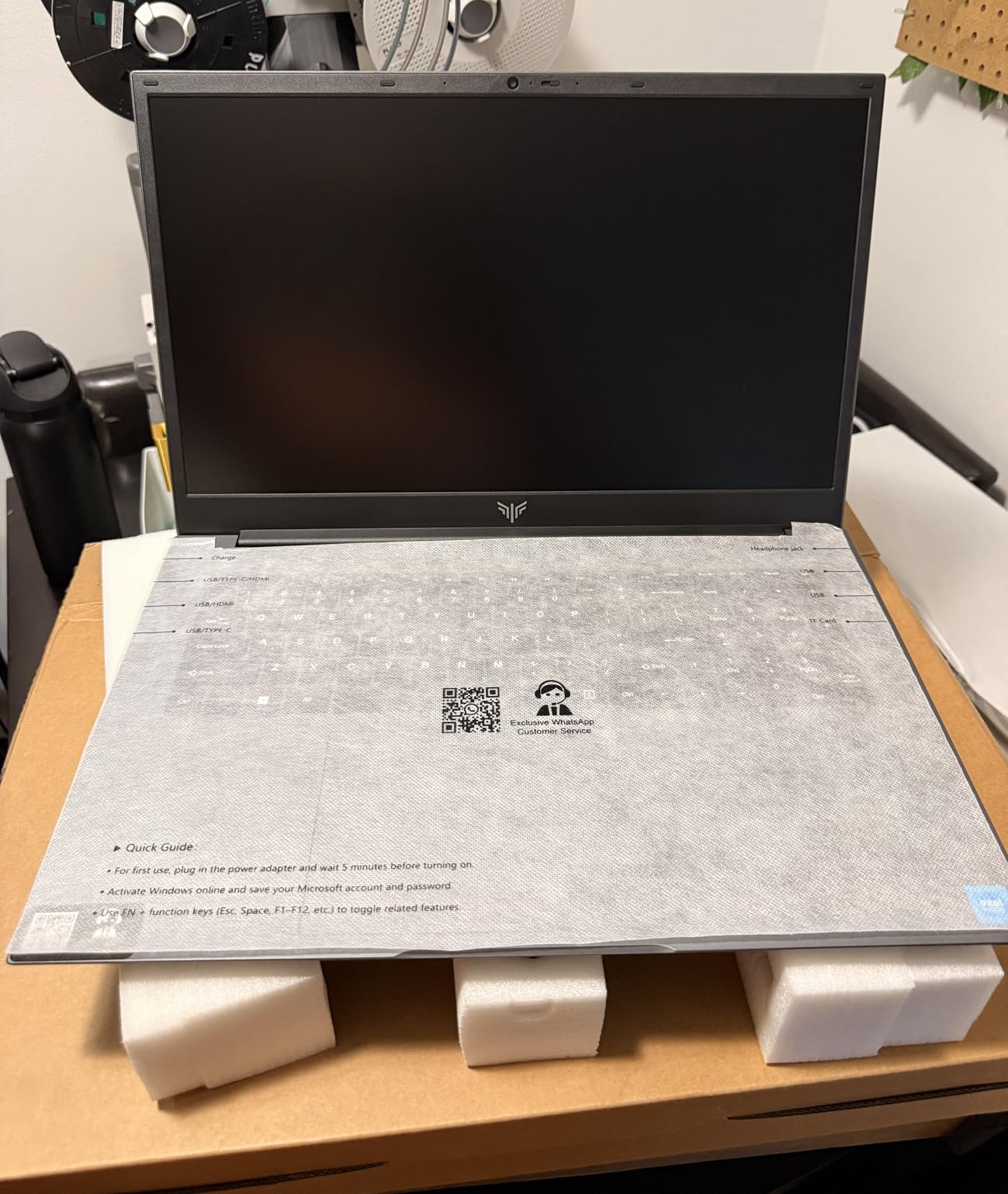 KAIGERR Gaming Laptop, Laptops with AMD Ryzen 7430U(Up to 4.3GHz), 16GB DDR4 512GB SSD Laptop Computer, 15.6inch Windοws 11 Laptop, 1920P FHD Display, WiFi 6, USB3.2, Type_C customer photo 1