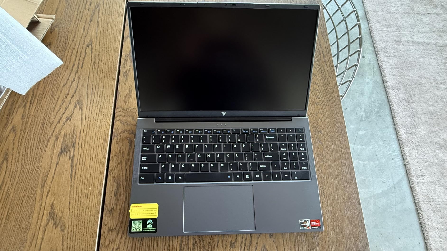 18.5 Inch Gaming Laptop with 7000 mAh Battery,AMD Ryzen 7430U UP to 4.3GHZ customer photo 1