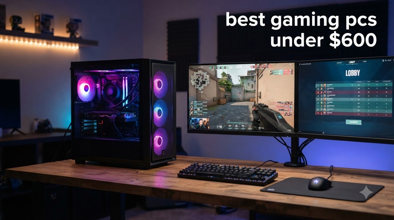 best gaming pcs under $600