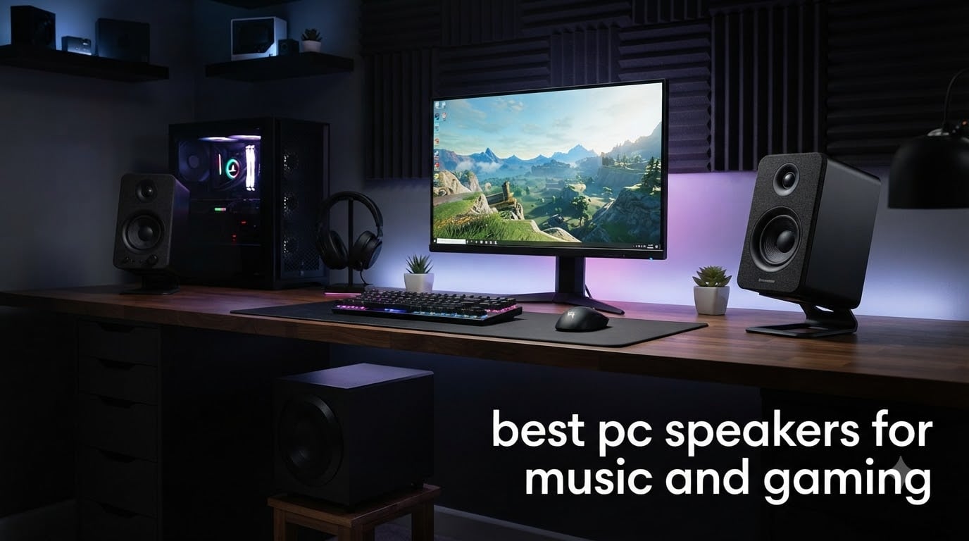 best pc speakers for music and gaming