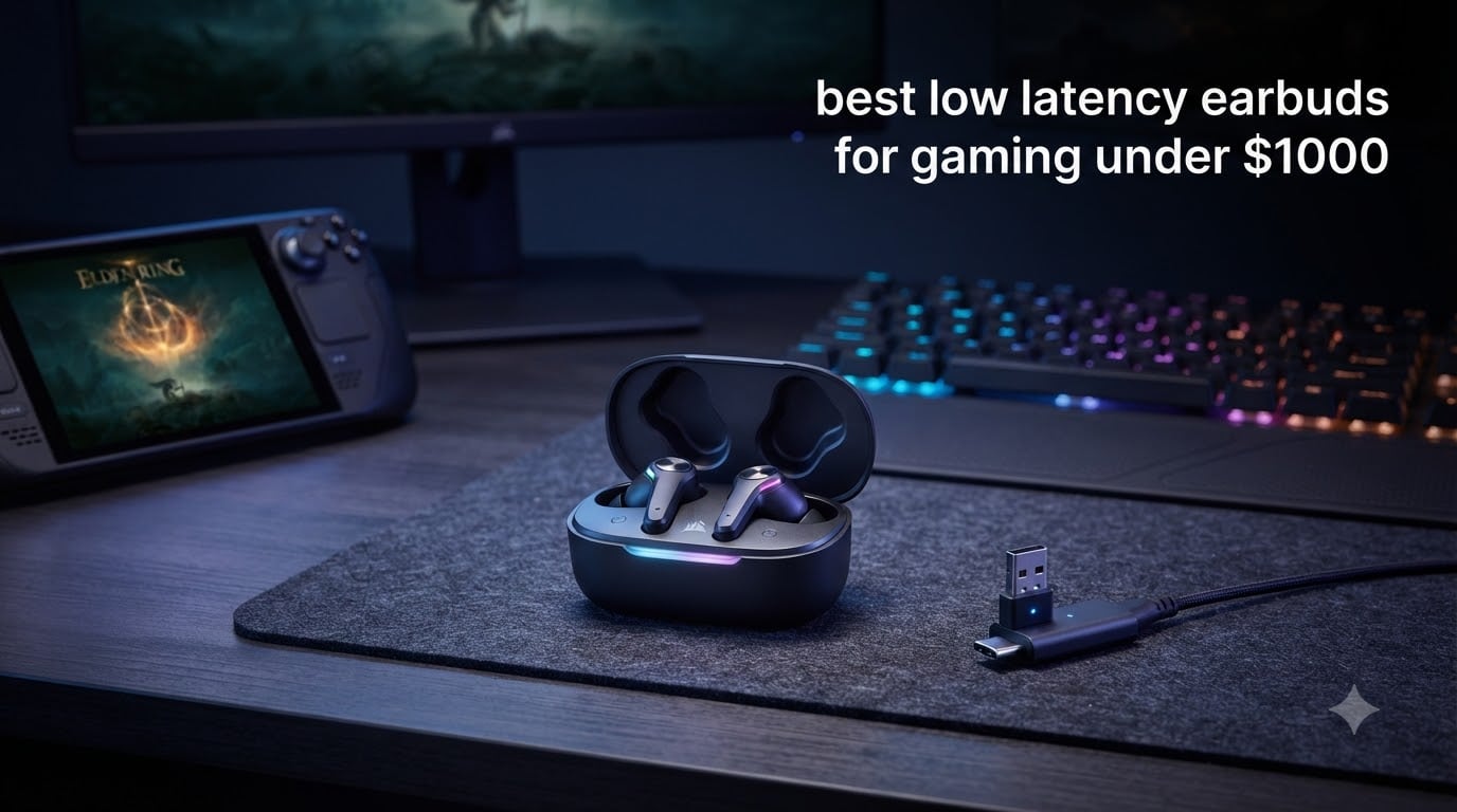 best low latency earbuds for gaming under $1000