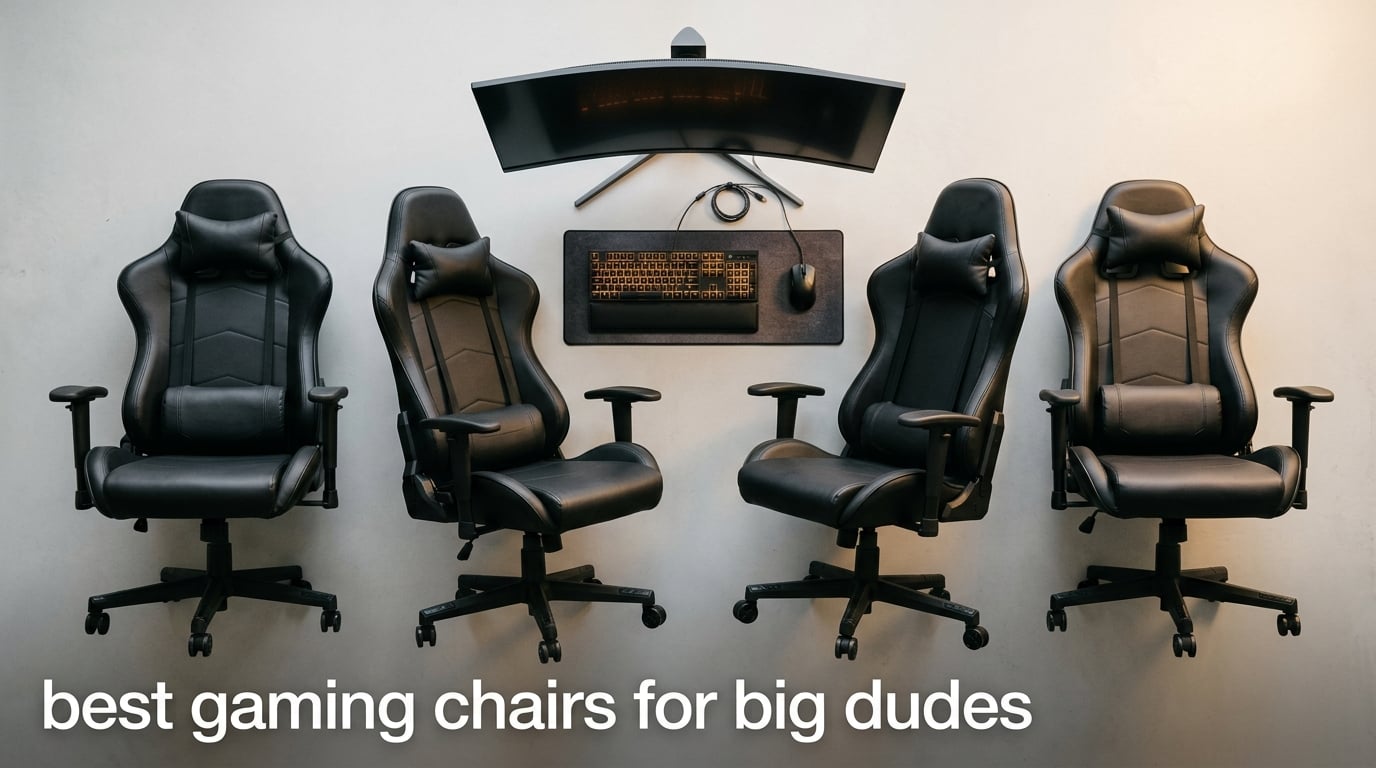 best gaming chairs for big dudes