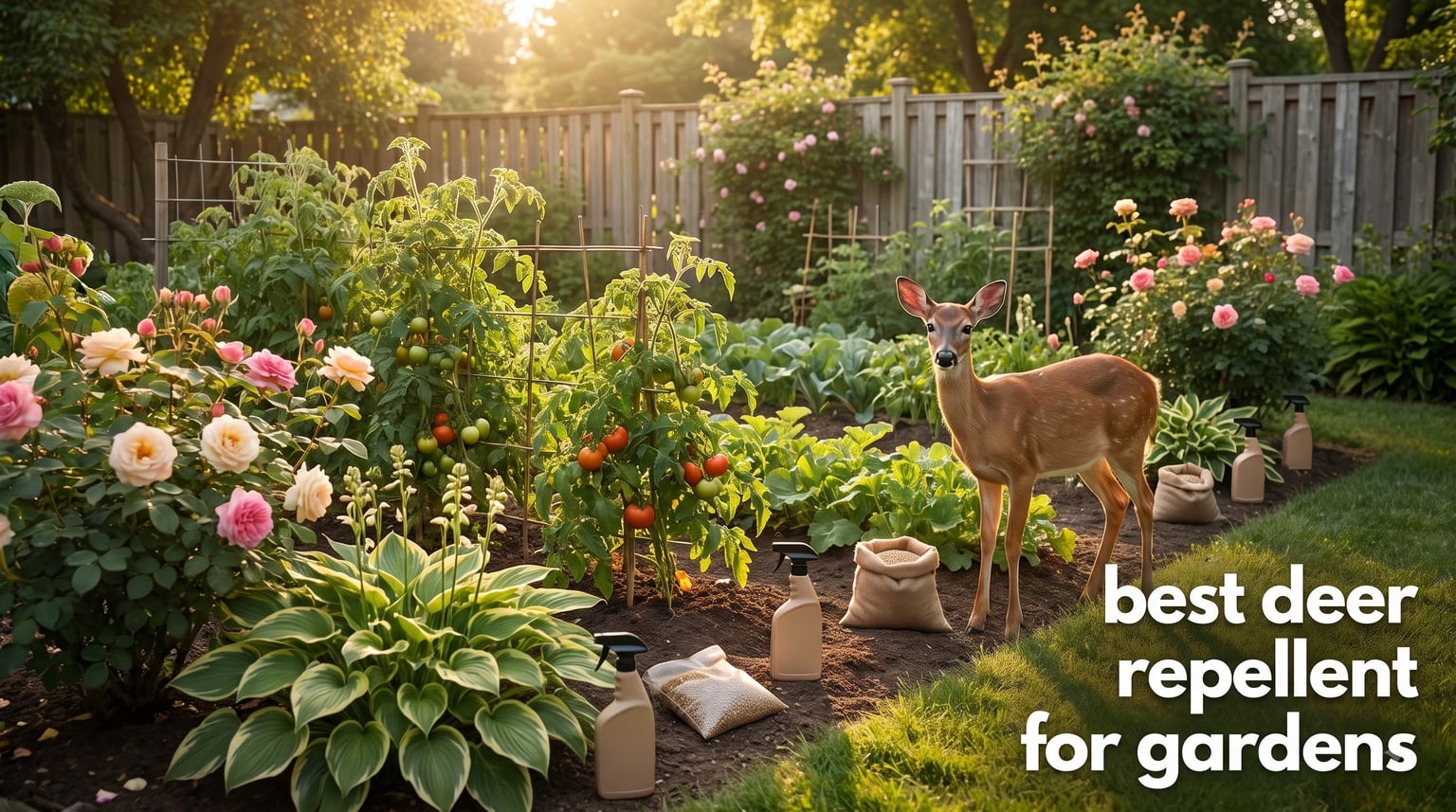 best deer repellent for gardens