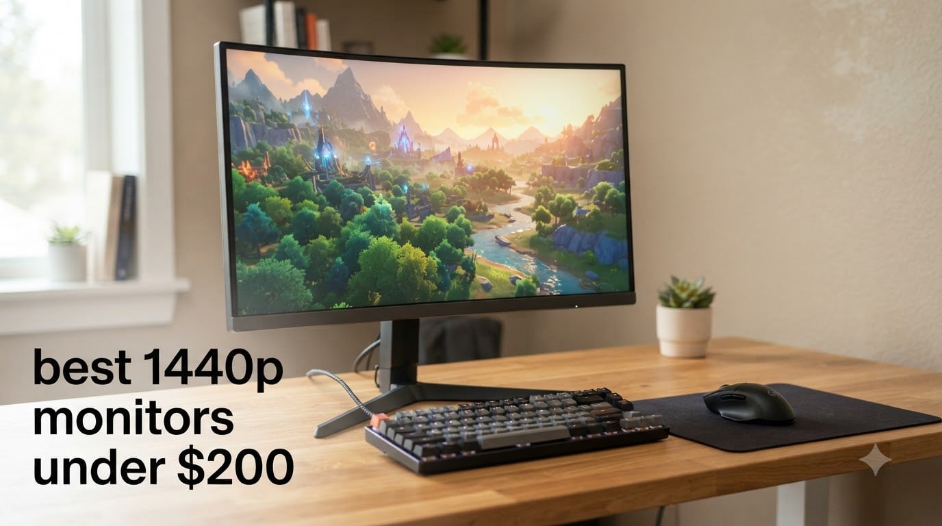 best 1440p monitors under $200