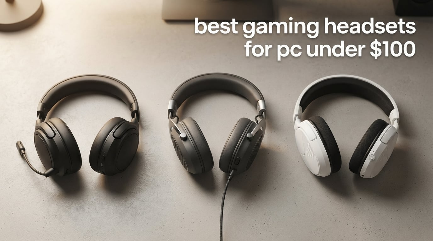 best gaming headsets for pc under $100