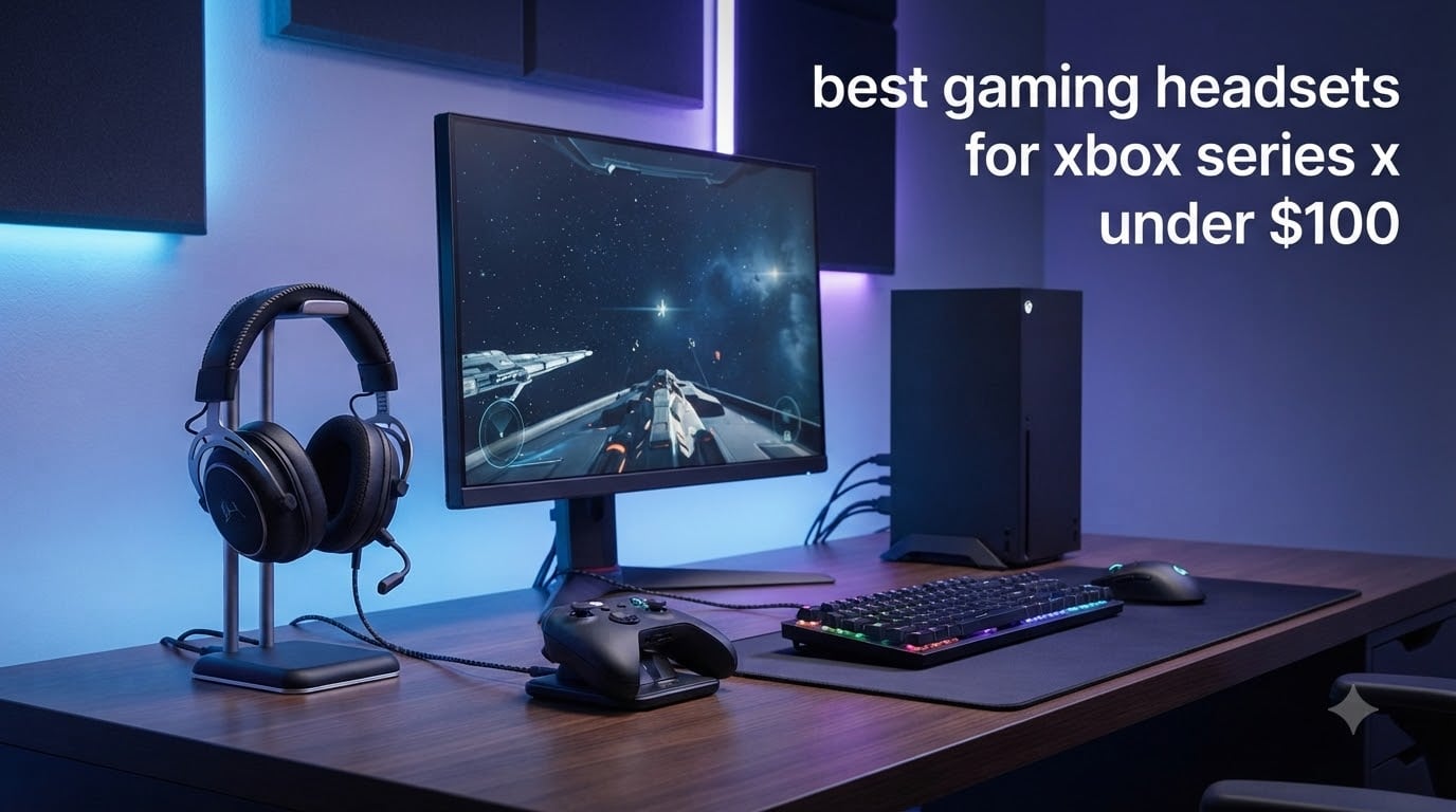 best gaming headsets for xbox series x under $100