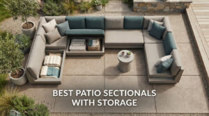 best patio sectionals with storage