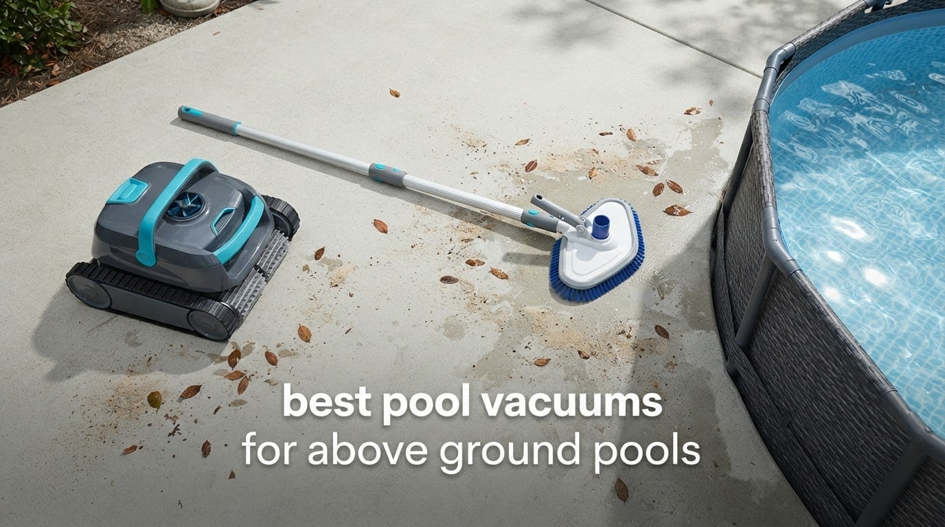 best pool vacuums for above ground pools