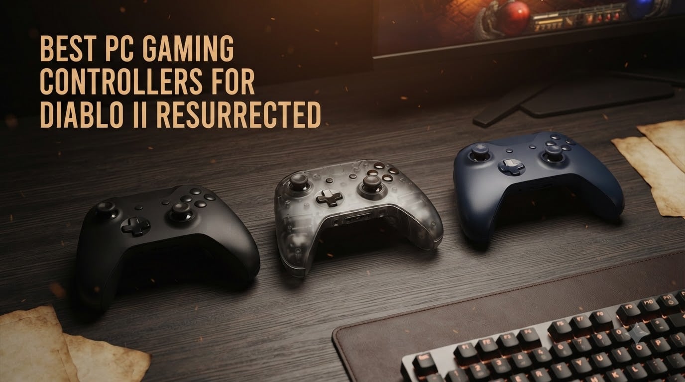 best pc gaming controllers for diablo ii resurrected