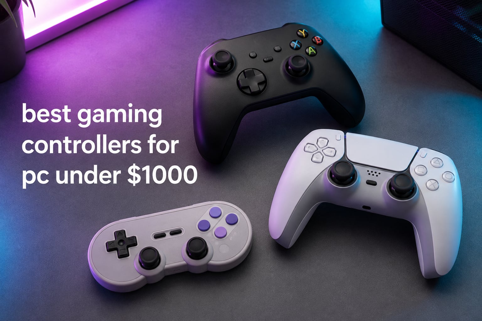 best gaming controllers for pc under $1000