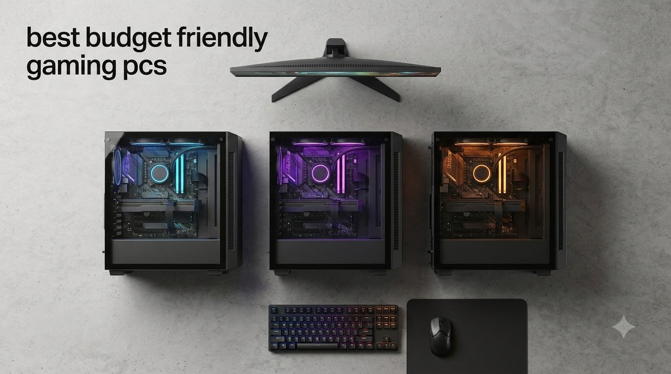 best budget friendly gaming pcs