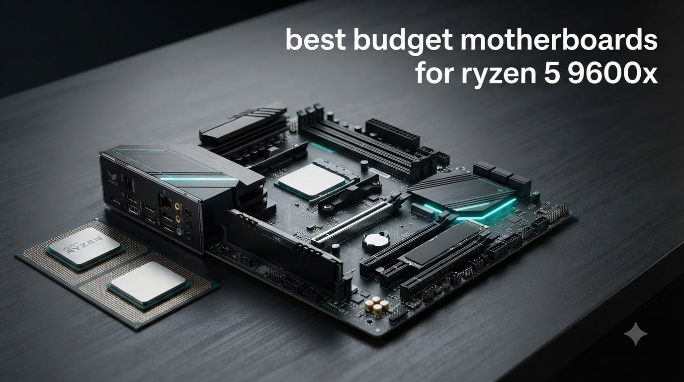 best budget motherboards for ryzen 5 9600x