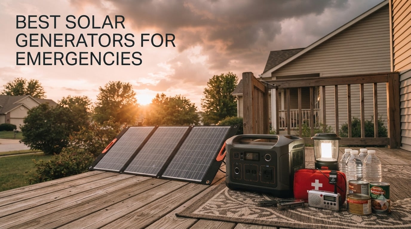 best solar generators for emergencies