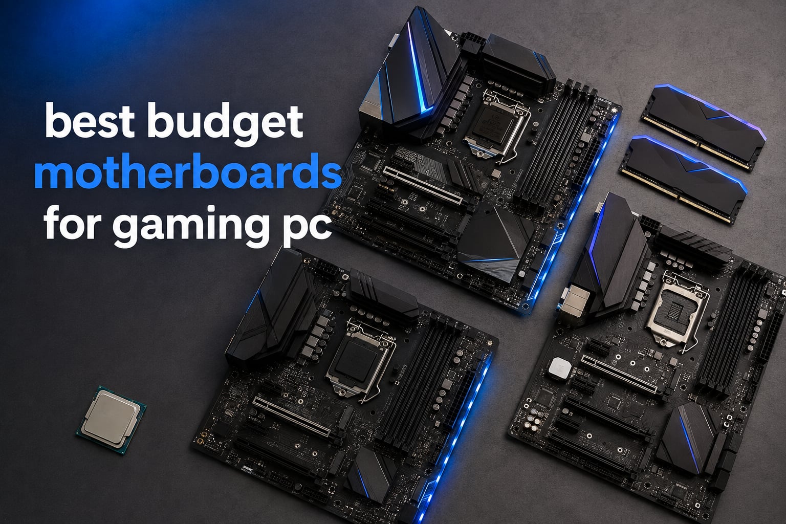 best budget motherboards for gaming pc