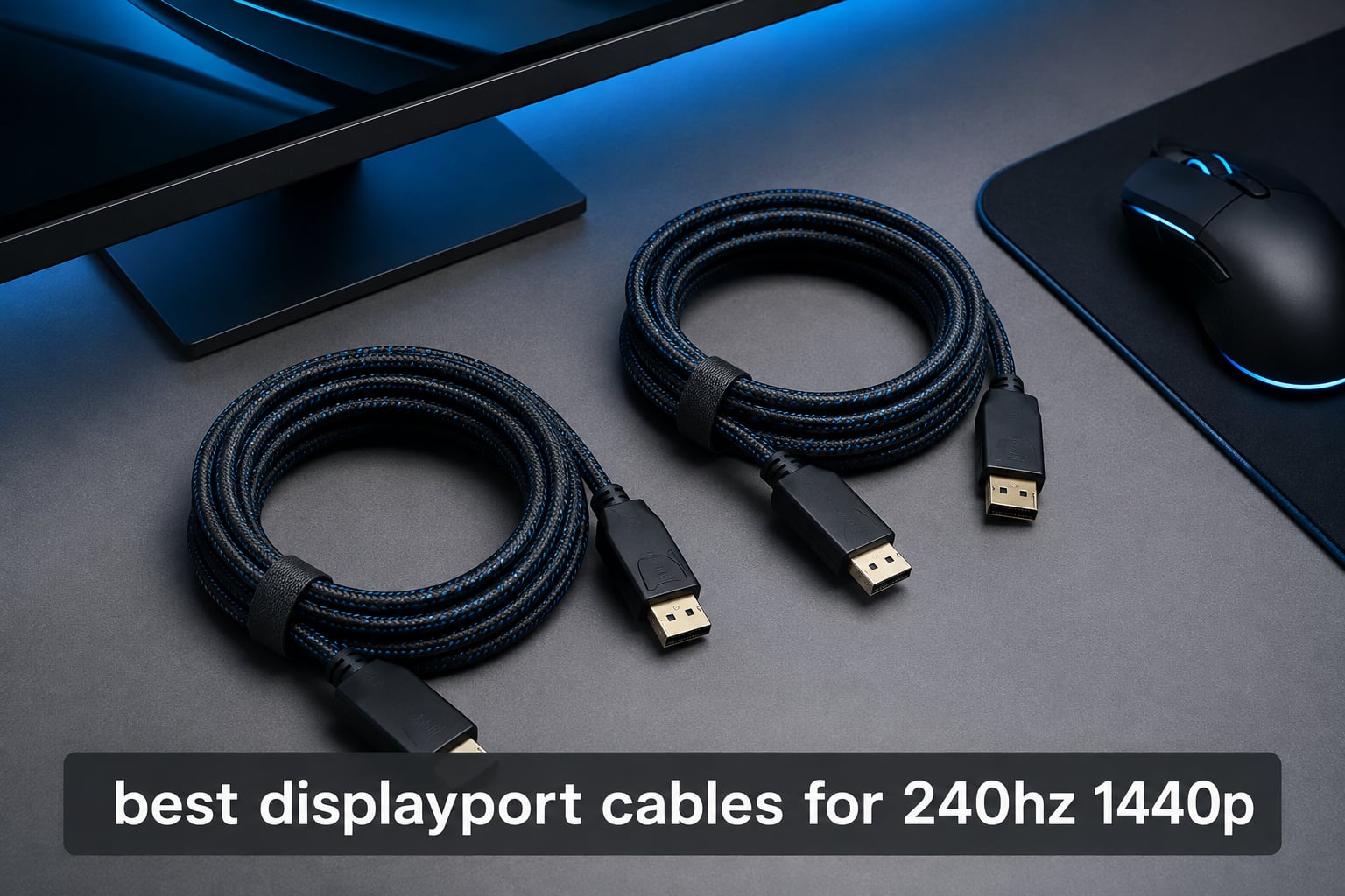 best displayport cables for 240hz 1440p