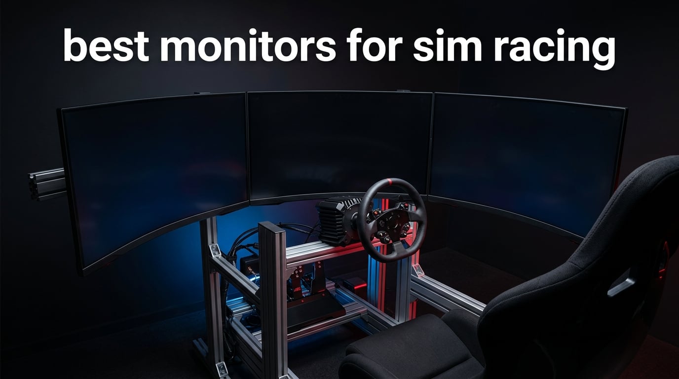 best monitors for sim racing