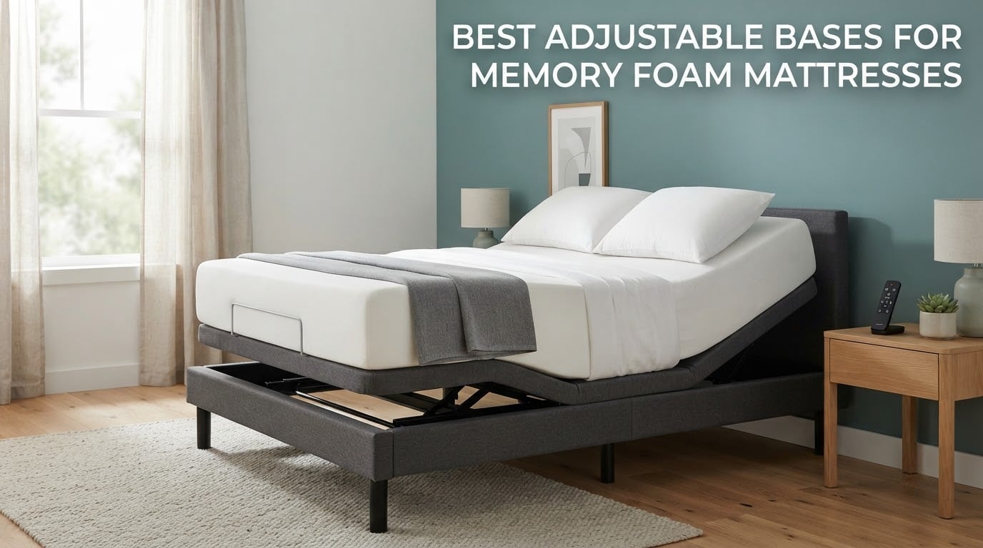 best adjustable bases for memory foam mattresses