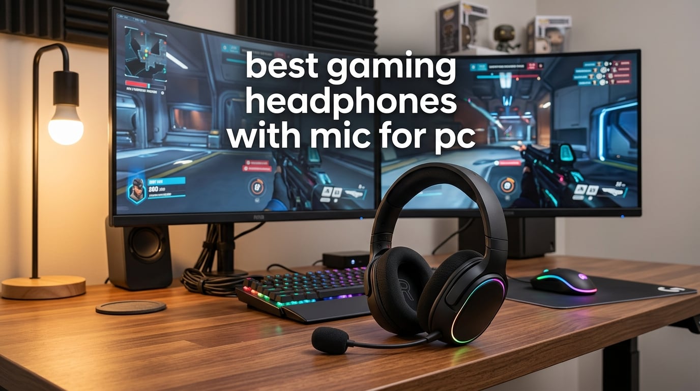 best gaming headphones with mic for pc