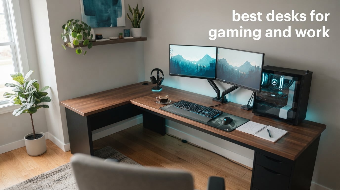 best desks for gaming and work
