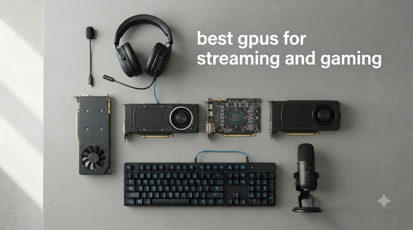 best gpus for streaming and gaming