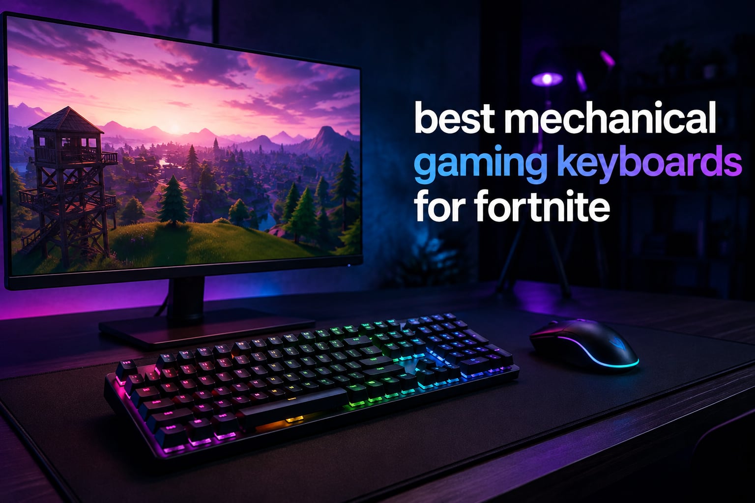 best mechanical gaming keyboards for fortnite