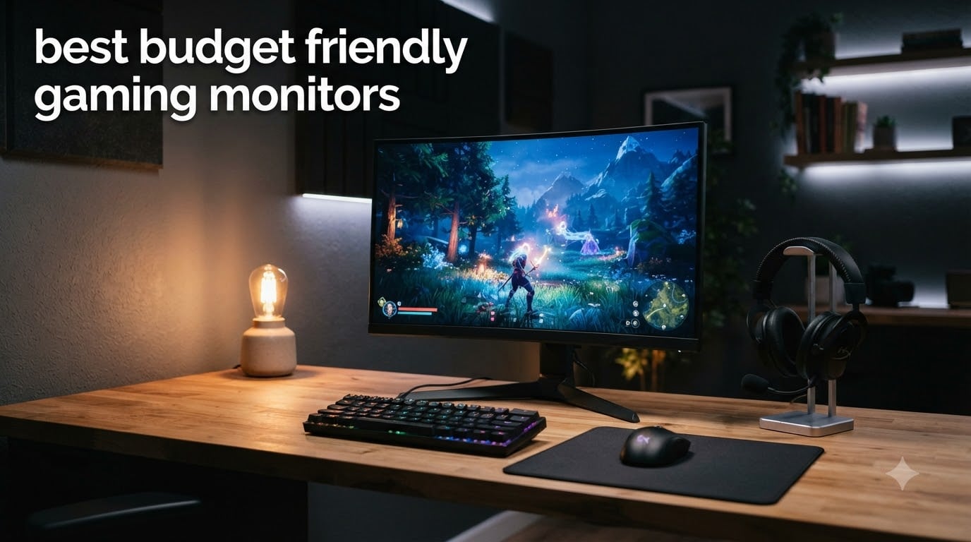best budget friendly gaming monitors