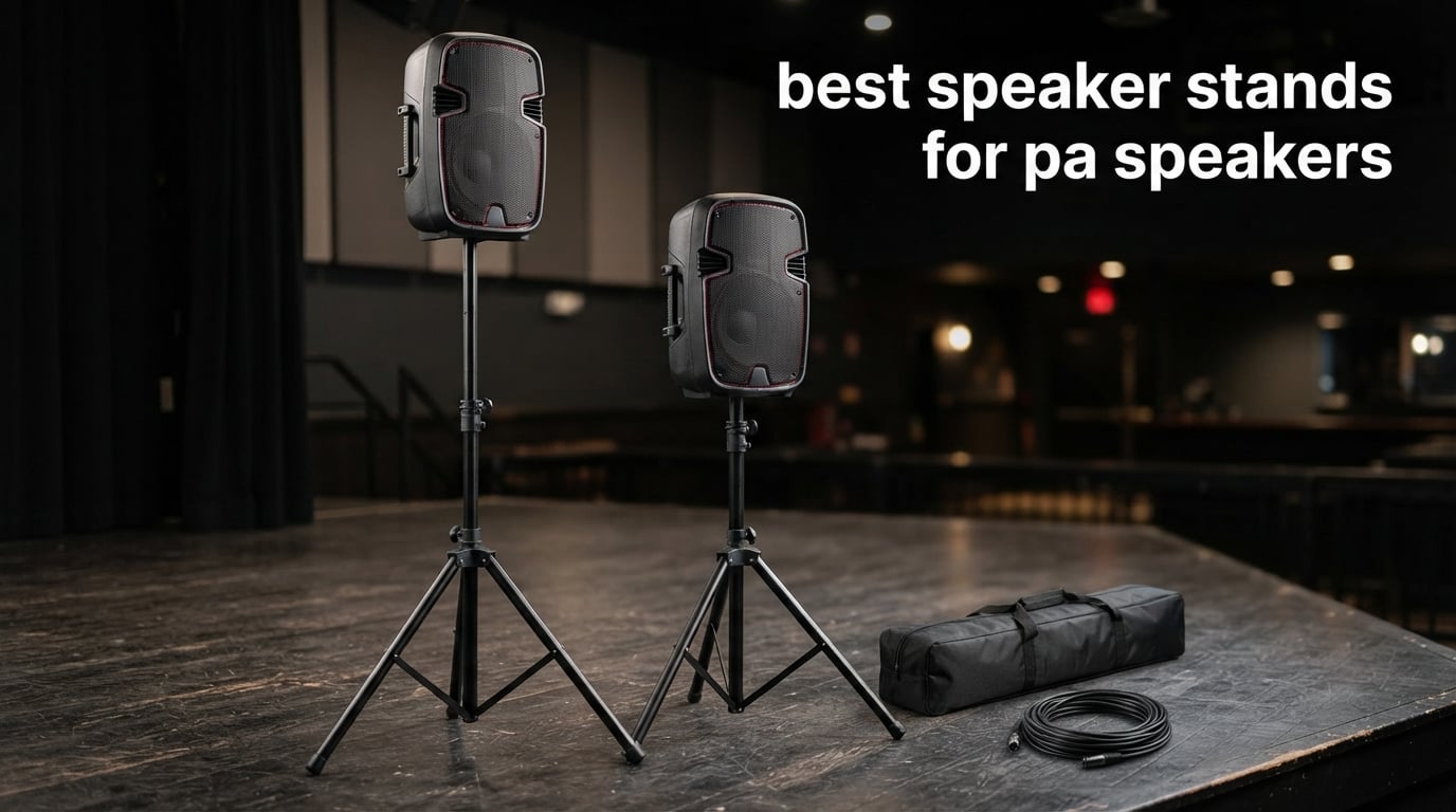 best speaker stands for pa speakers