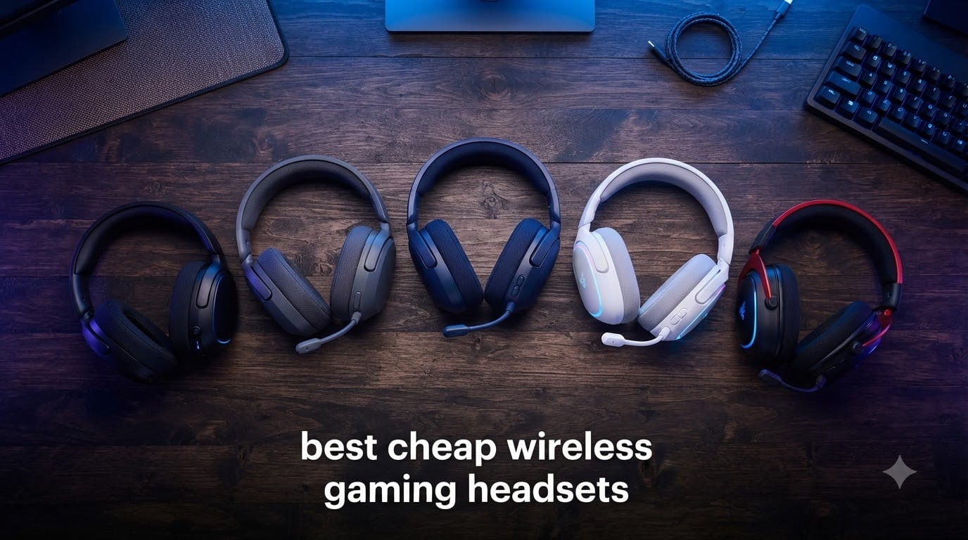 best cheap wireless gaming headsets