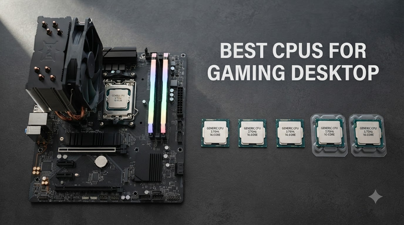 best cpus for gaming desktop