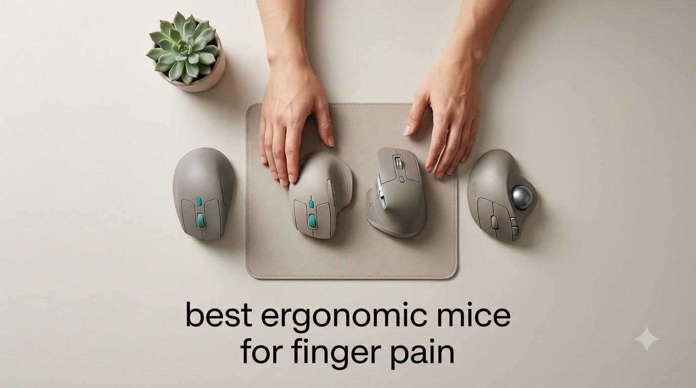 best ergonomic mice for finger pain