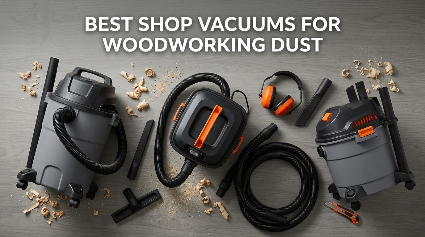 best shop vacuums for woodworking dust