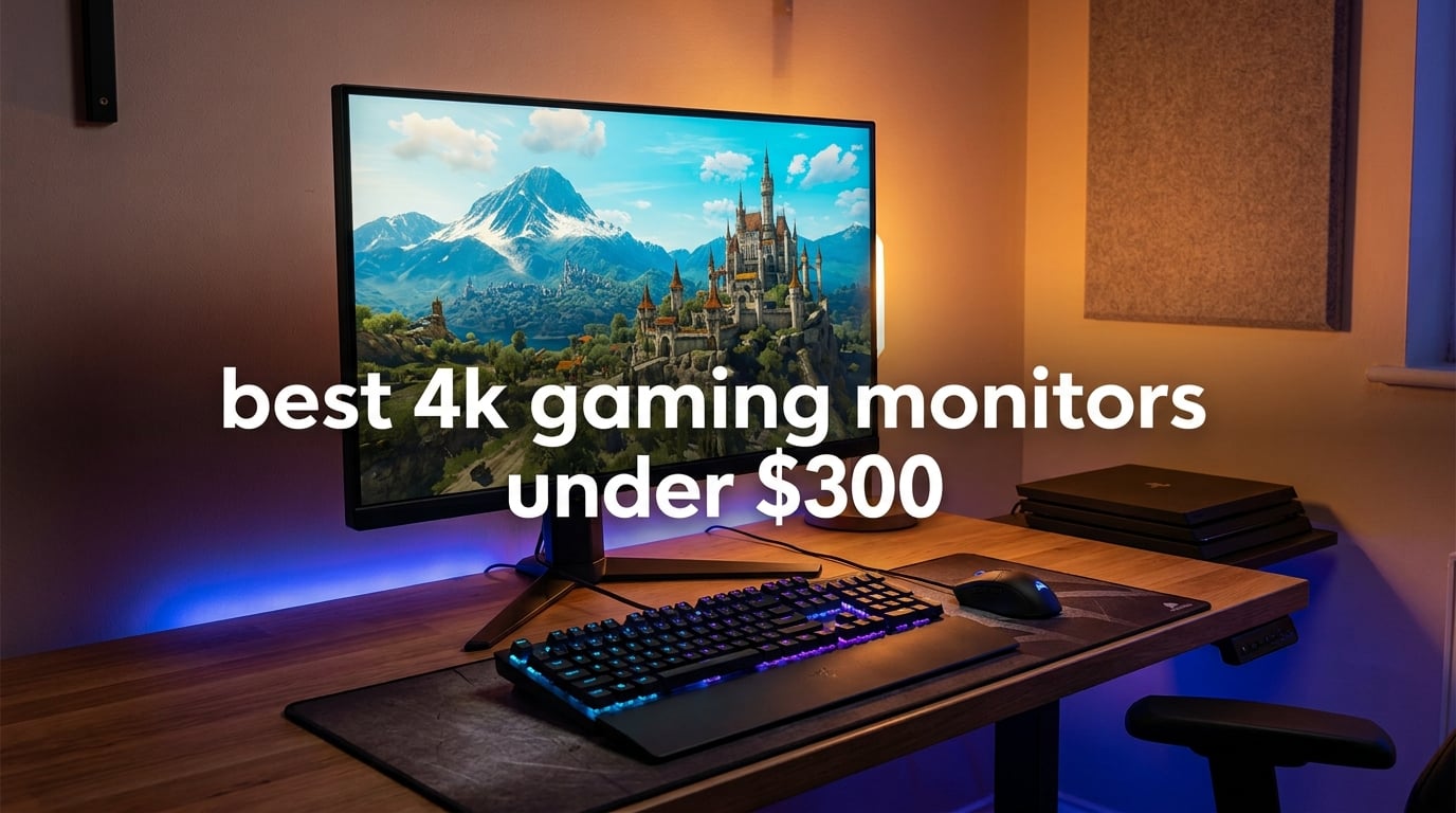 best 4k gaming monitors under $300