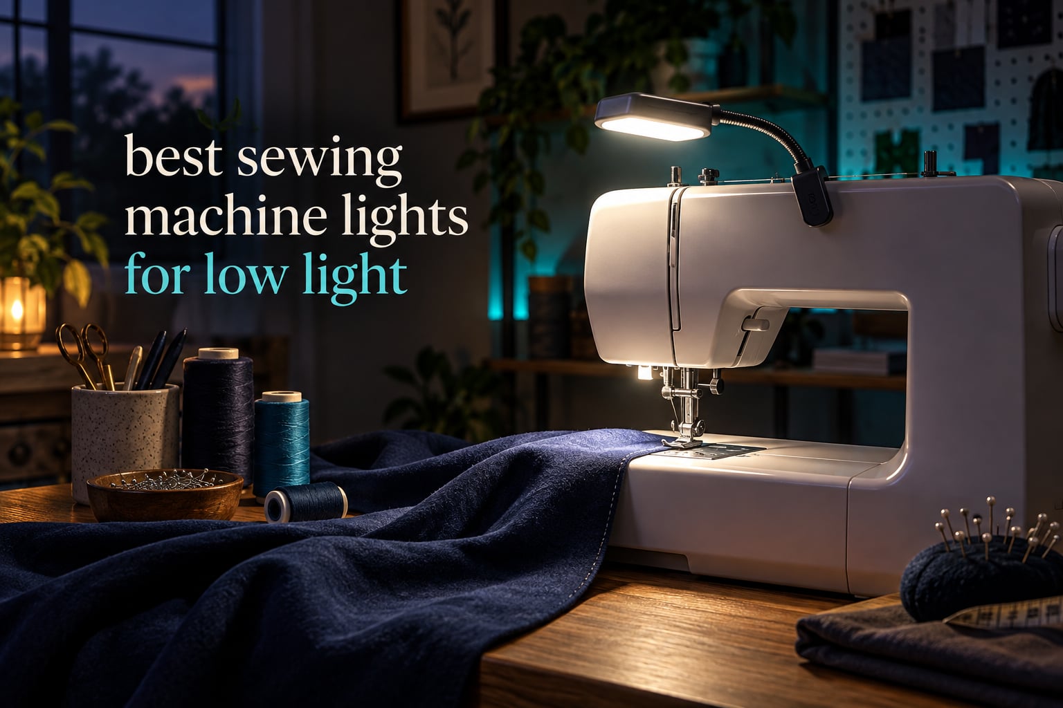 best sewing machine lights for low light