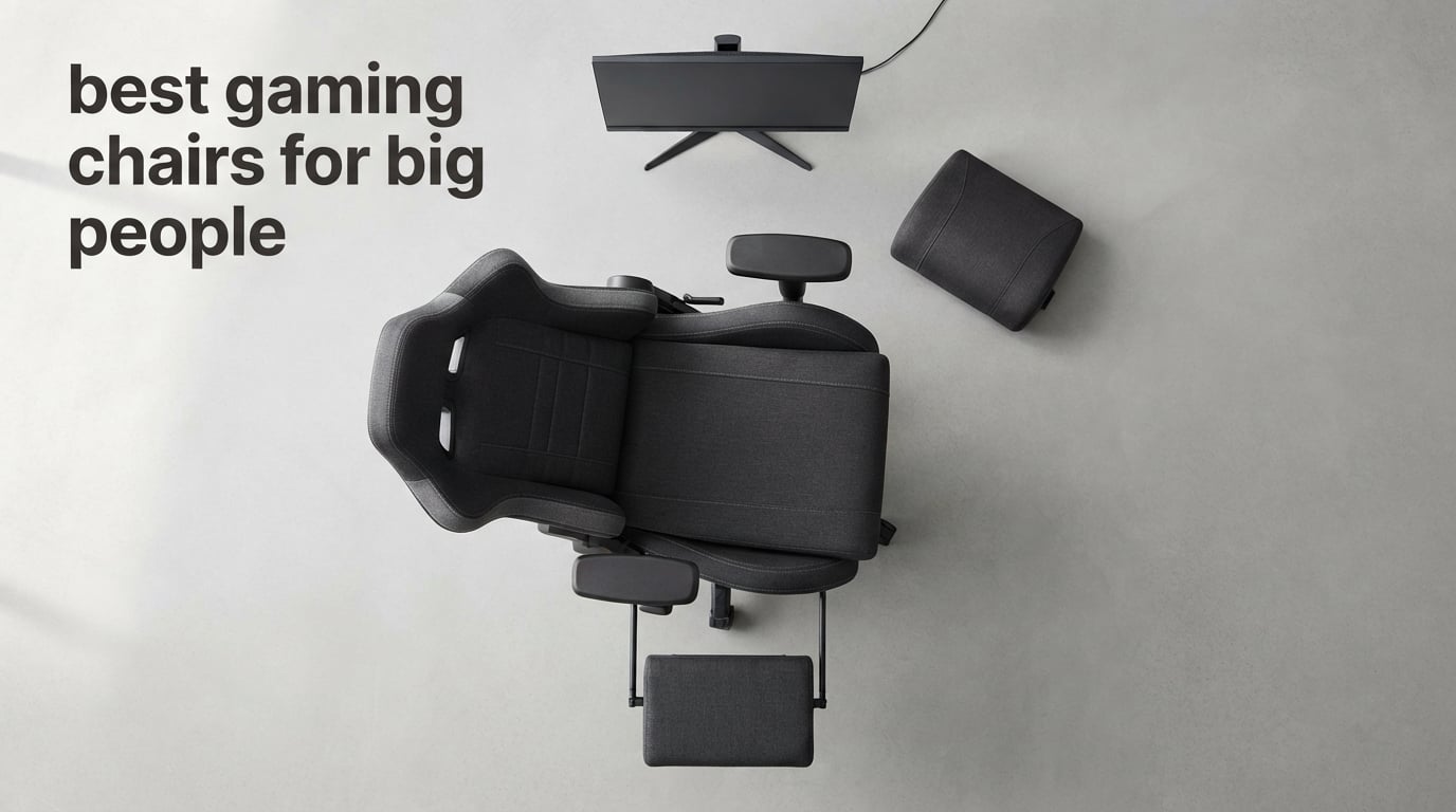 best gaming chairs for big people