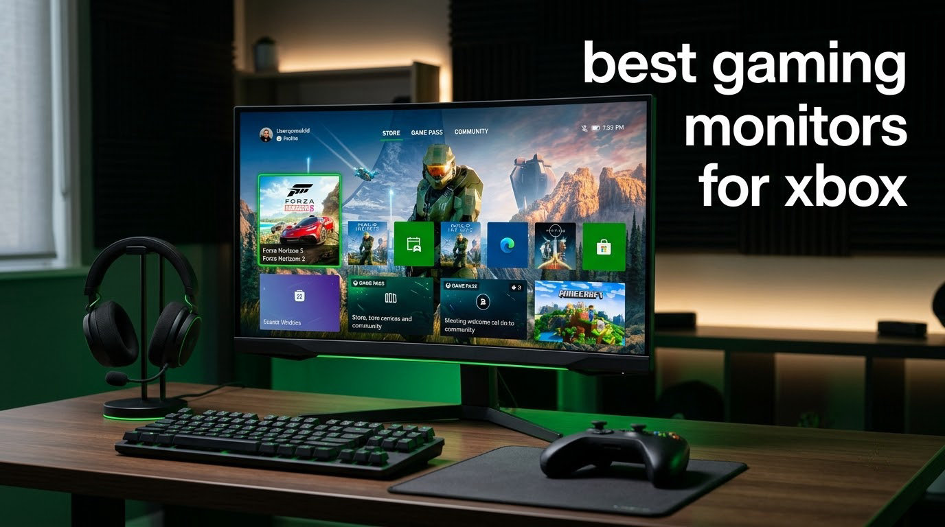 best gaming monitors for xbox