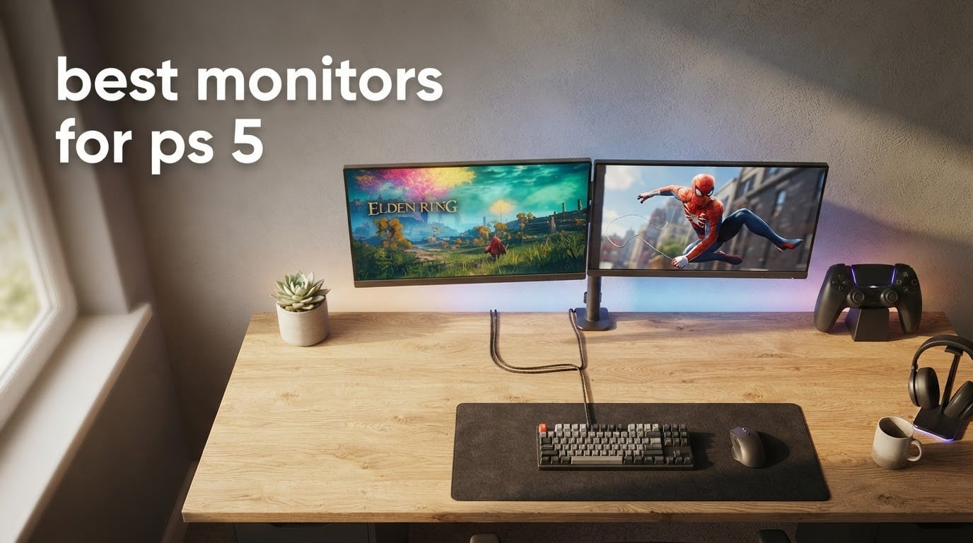 best monitors for ps 5