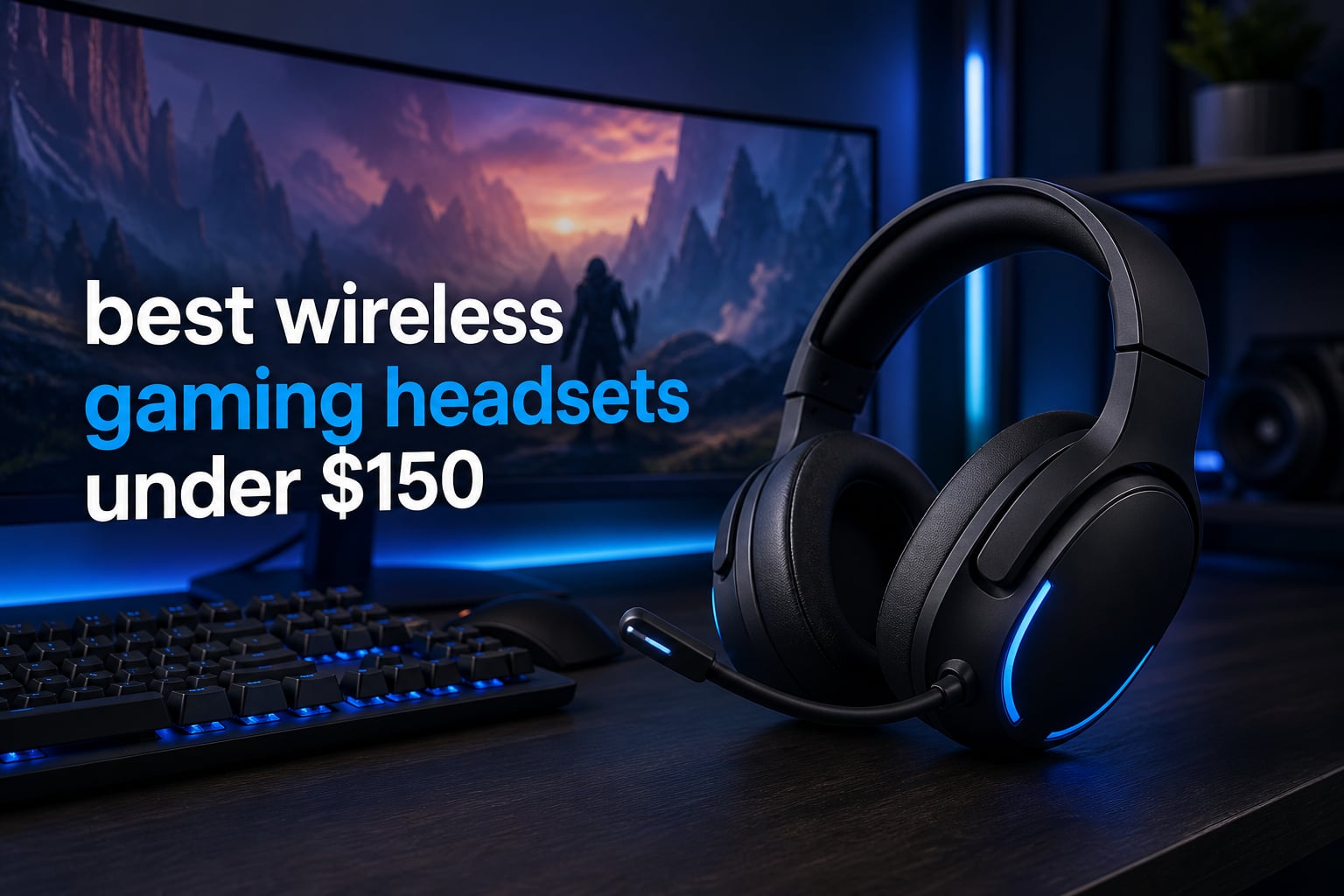 best wireless gaming headsets under $150