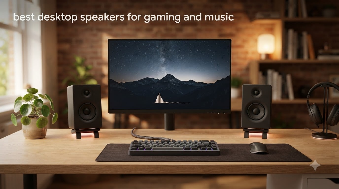 best desktop speakers for gaming and music