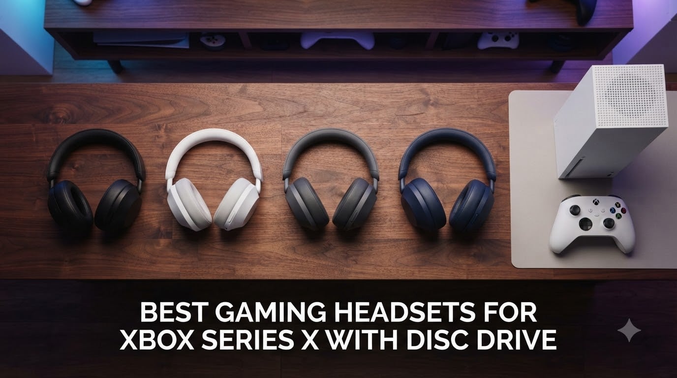 best gaming headsets for xbox series x with disc drive