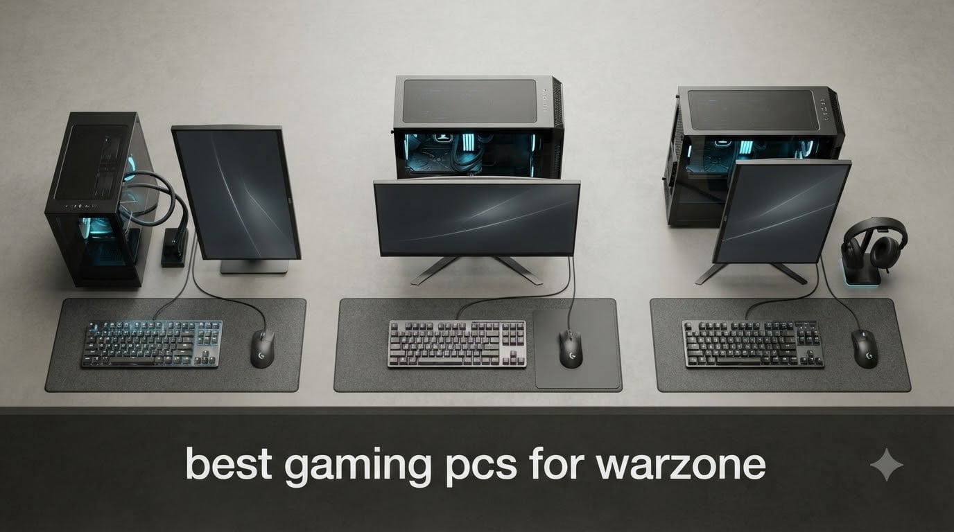 best gaming pcs for warzone
