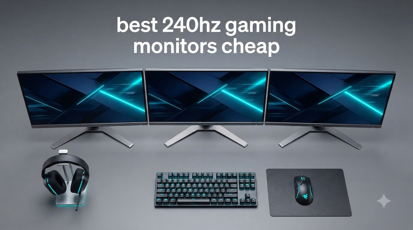 best 240hz gaming monitors cheap
