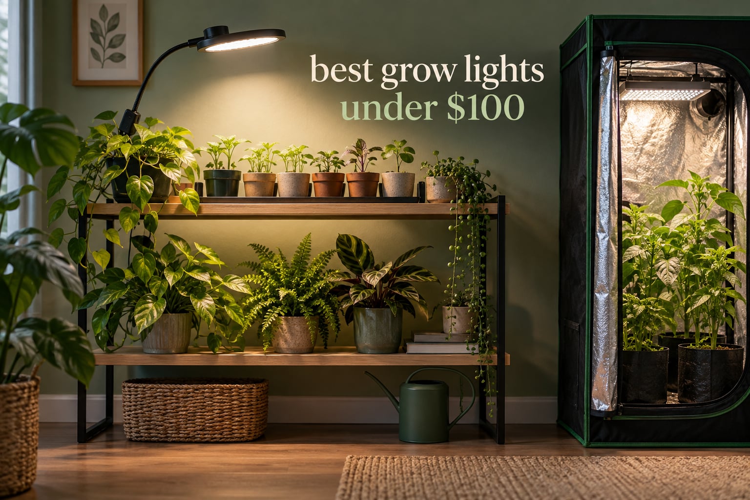 best grow lights under $100