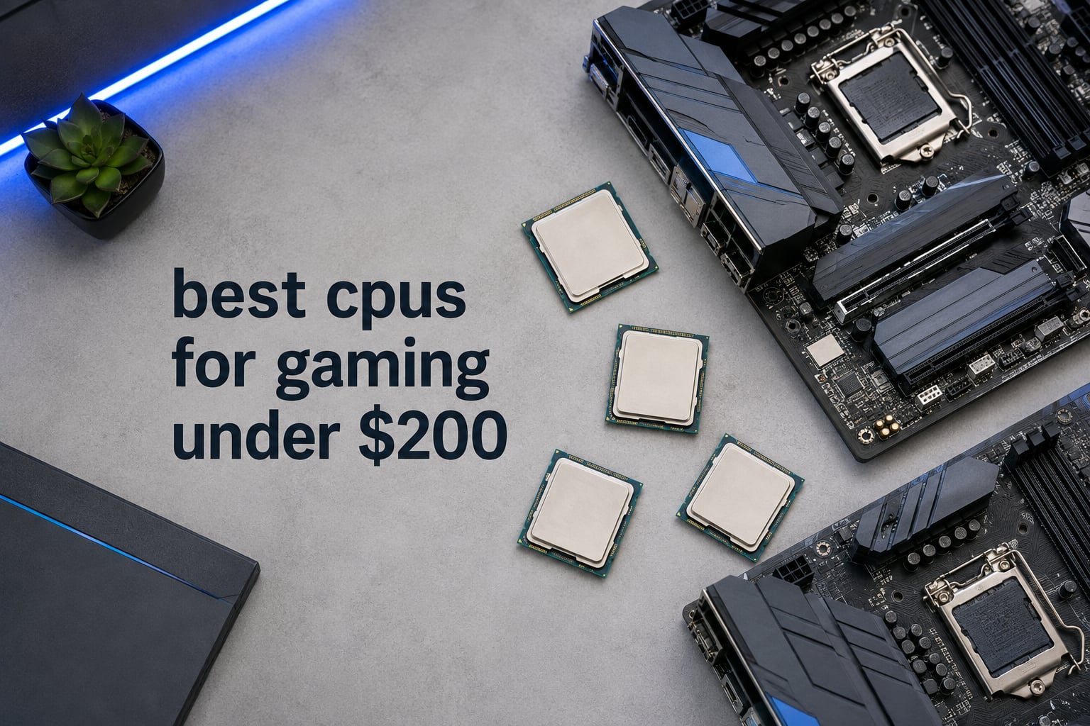 best cpus for gaming under $200